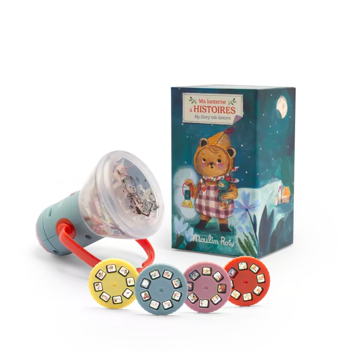 Lanterne lampe à histoires Les Minouchkas - Moulin roty