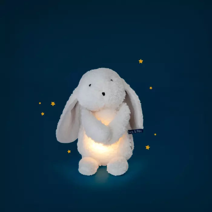 Lapin lumineux Puce & Pilou - Moulin roty