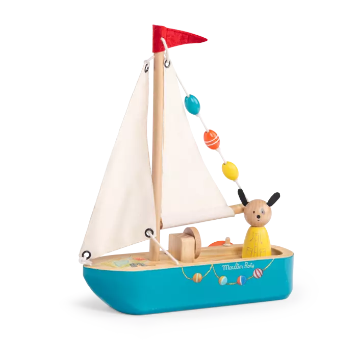 Le voilier en bois La grande famille - moulin roty