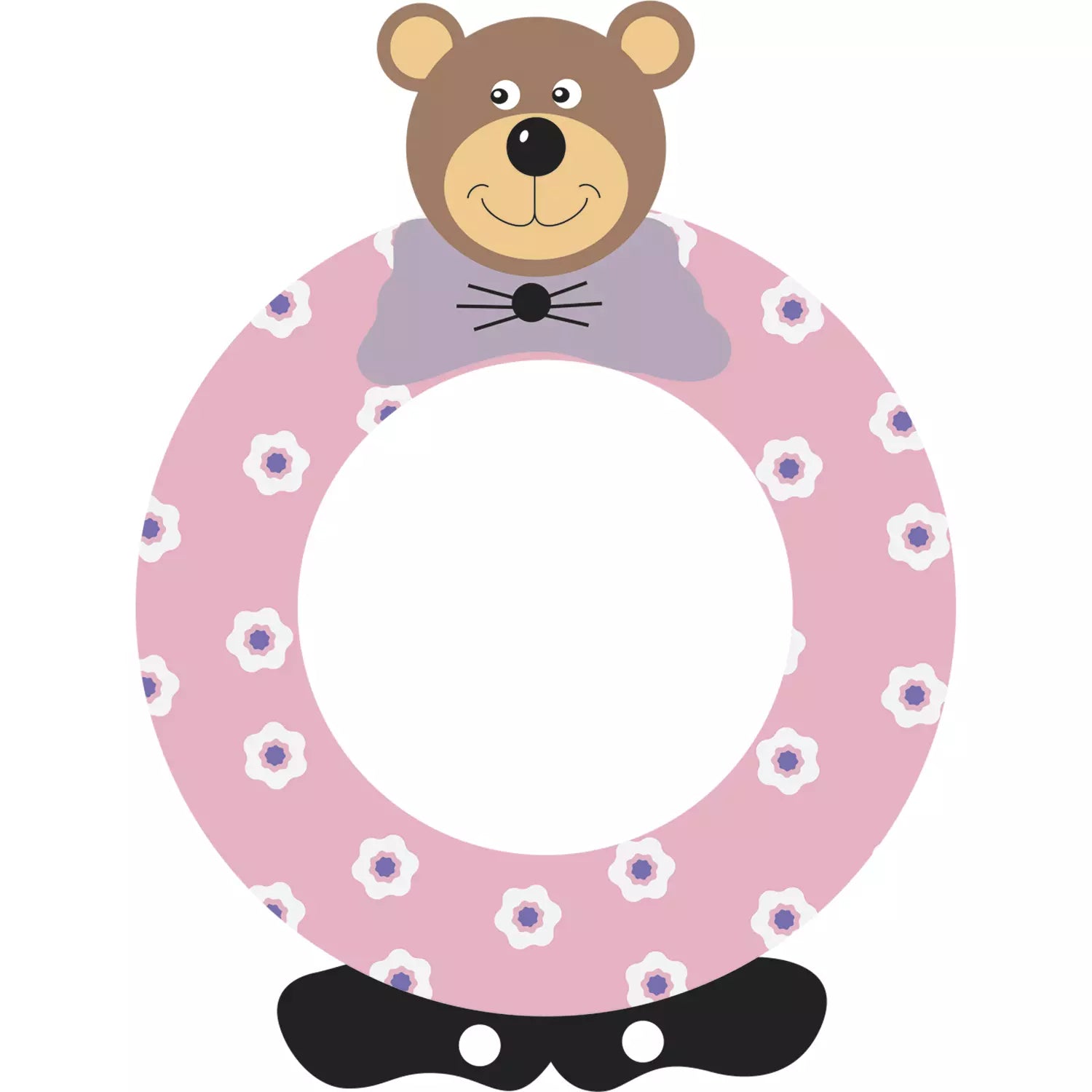 Lettre O de porte en bois - ulysse couleurs