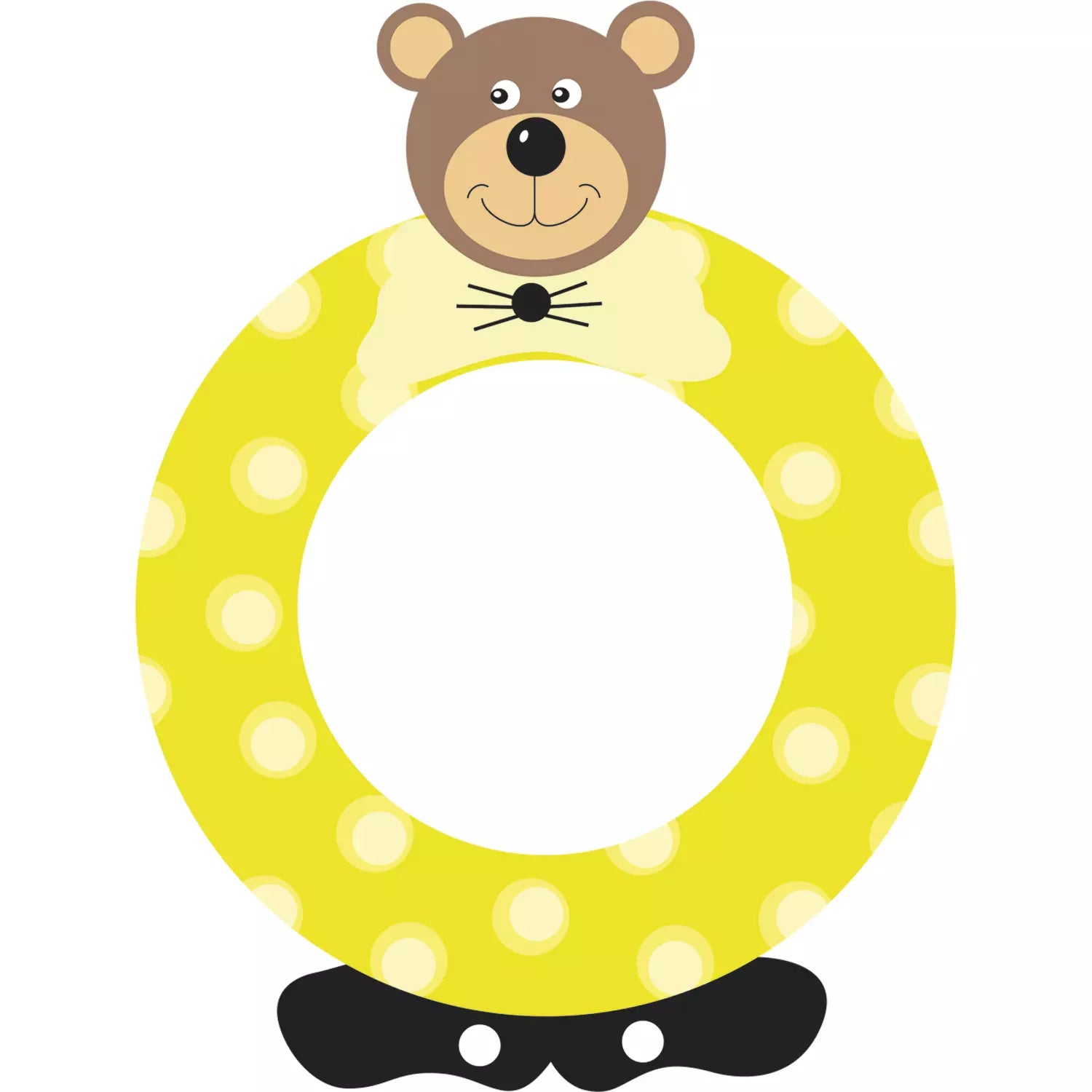 Lettre O de porte en bois - ulysse couleurs