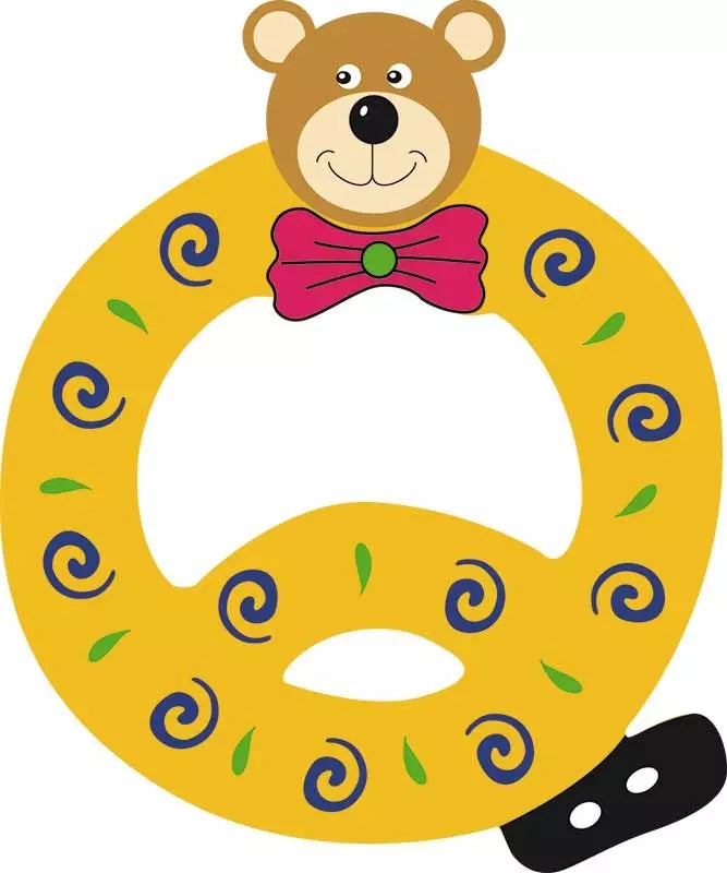Lettre Q de porte en bois - Ulysse couleurs d'enfance