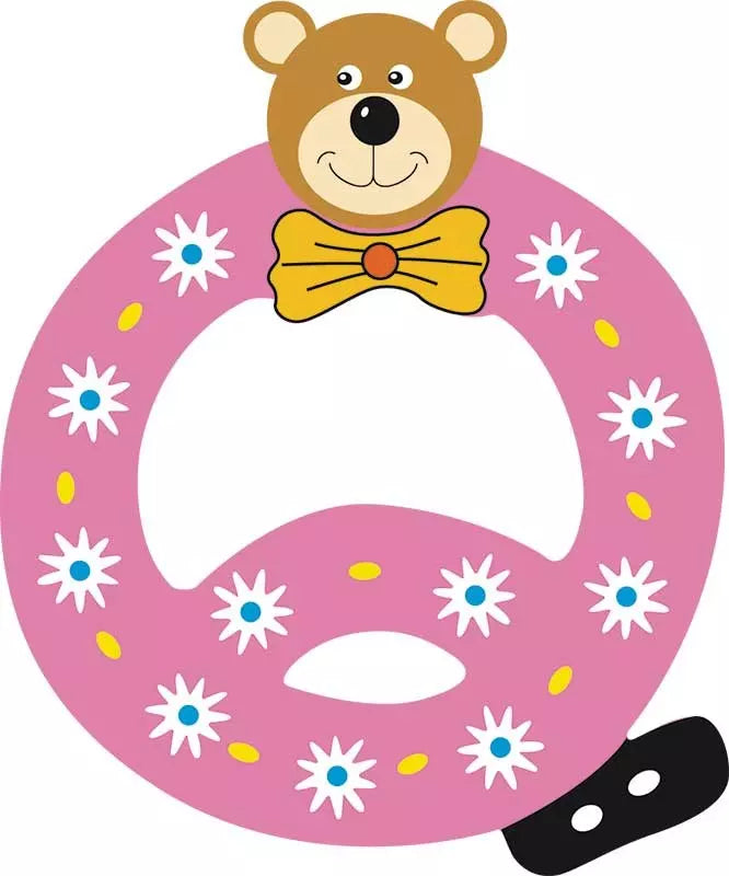 Lettre Q de porte en bois - Ulysse couleurs d'enfance