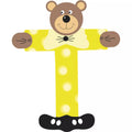 Lettre T de porte en bois - Ulysse couleurs d'enfance
