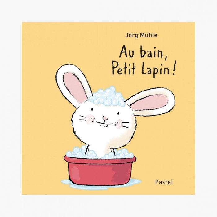 Livre cartonné "Au bain petit lapin!" - Moulin roty