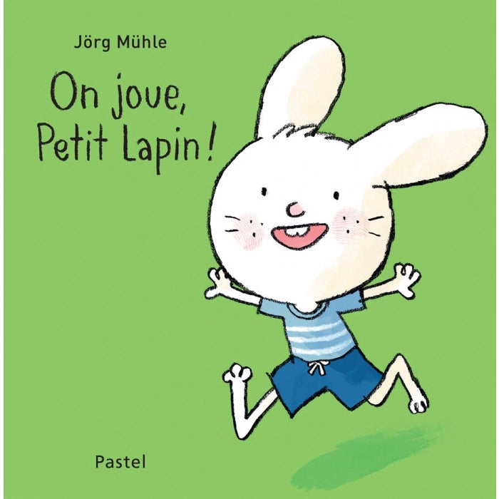Livre cartonnée "On joue petit lapin!" - Moulin roty