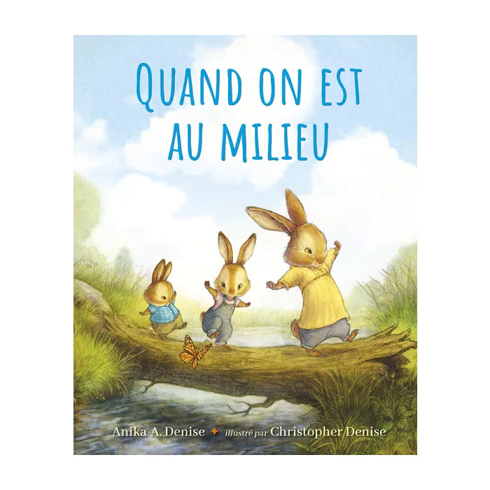Livre "Quand on est au milieu" - moulin roty
