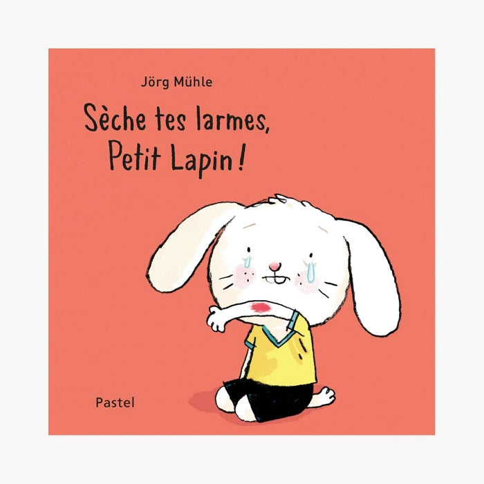 Livre cartonné "Sèche tes larmes petit lapin" - Moulin roty