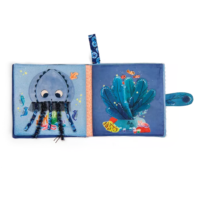 Livre en tissus d'activités Les aventures de Paulie - Moulin roty