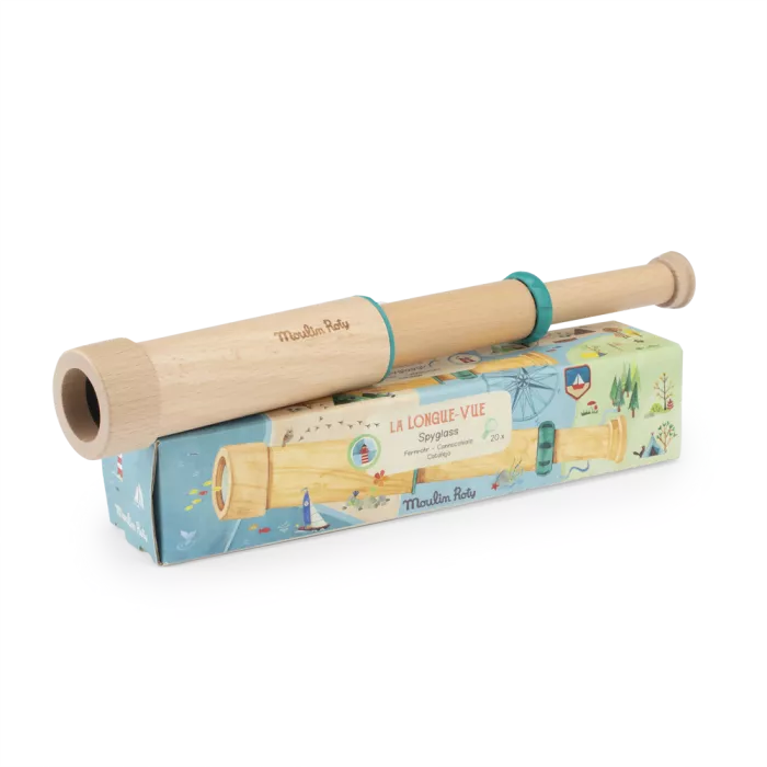 Longue vue en bois le jardin du moulin - Moulin roty