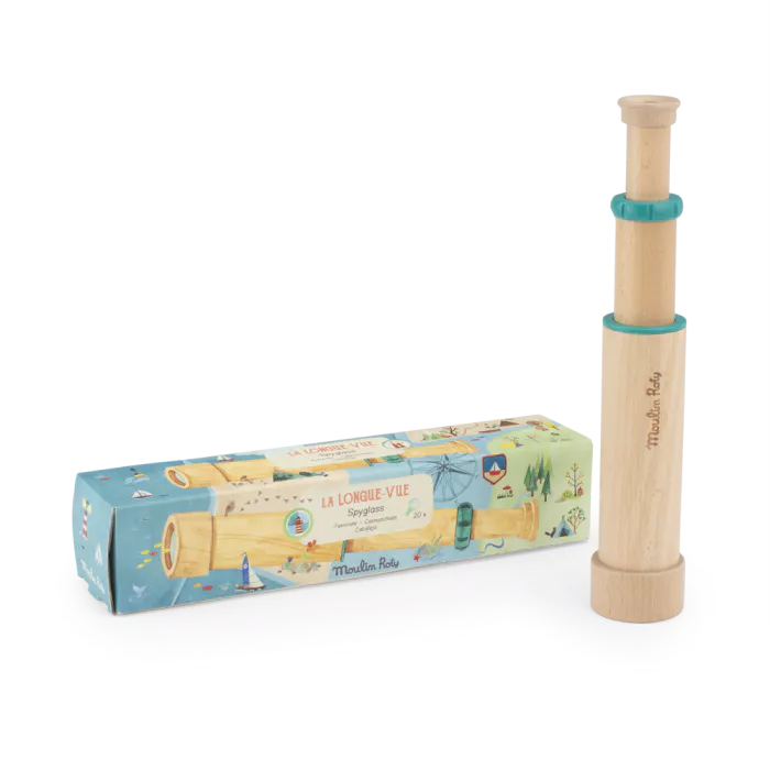 Longue vue en bois le jardin du moulin - Moulin roty