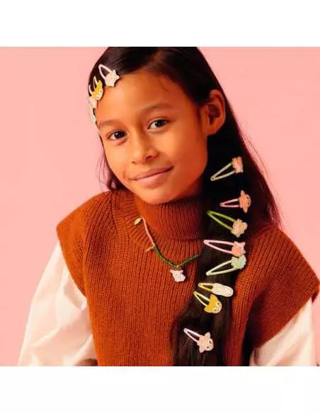 Lot de 3 barrettes Hyacinthe - Djeco