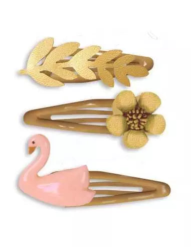 Lot de 3 barrettes Carmen - Djeco