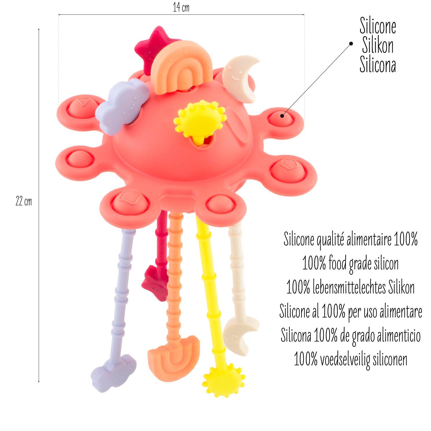 Lune senrielle rouge - ulysse couleurs d'enfance