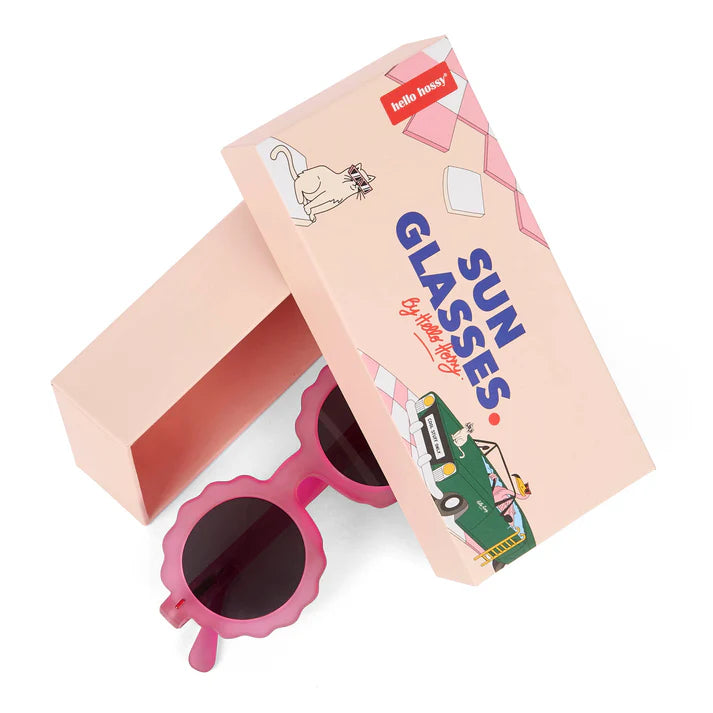 Lunettes de soleil Charmy Fuschia - Hello Hossy