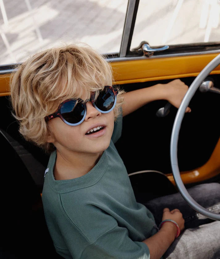 Lunettes de soleil Megy craky blue - Hello Hossy