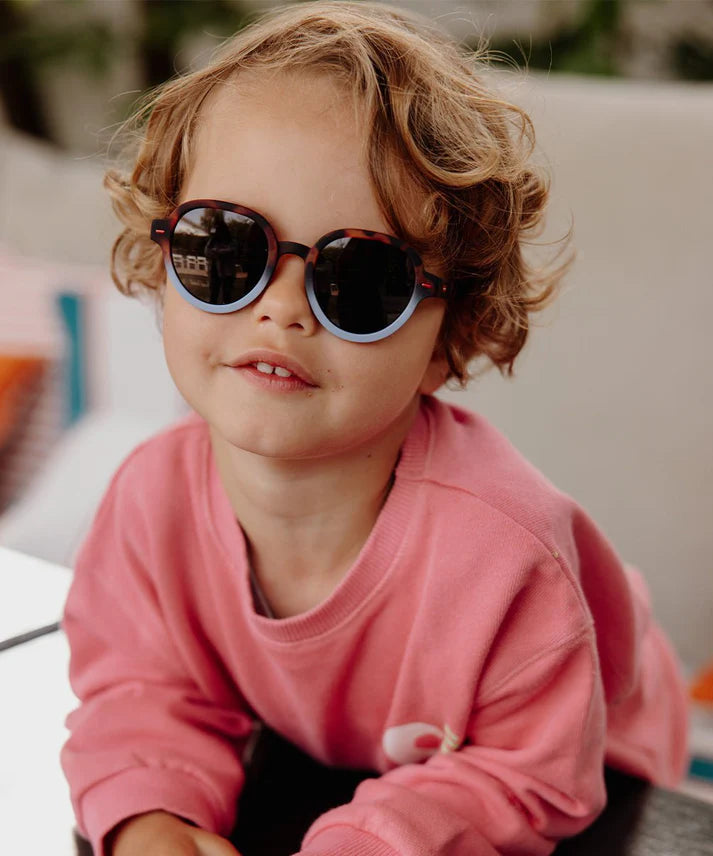 Lunettes de soleil Megy craky blue - Hello Hossy