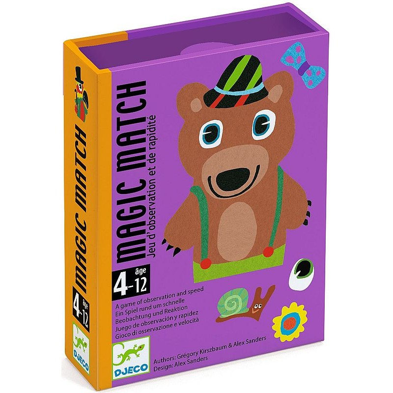 Jeu de cartes magic match - djeco