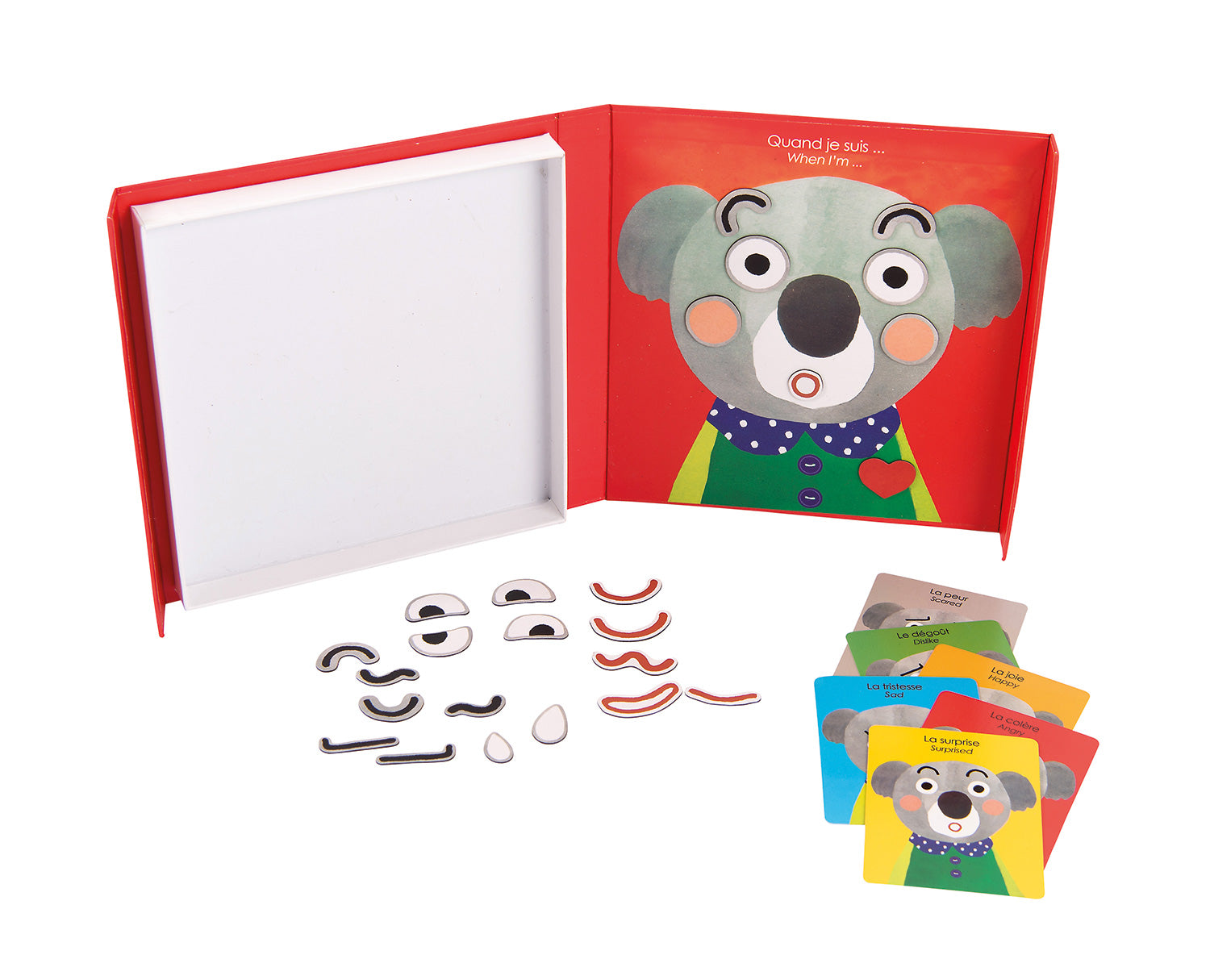 Magnets des expressions Les popipop - Moulin roty