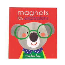 Magnets des expressions Les popipop - Moulin roty