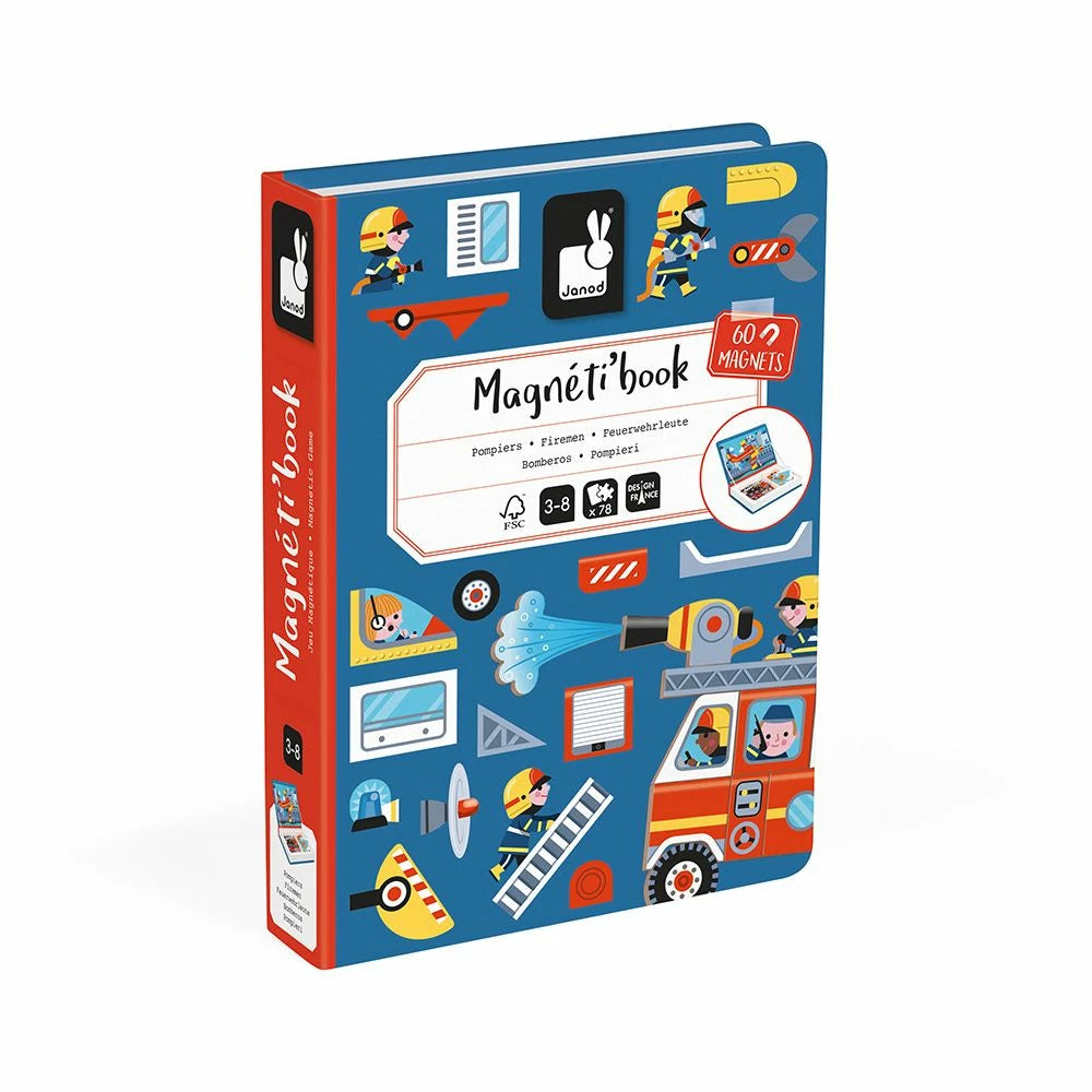 Magnéti'book Pompiers - Janod