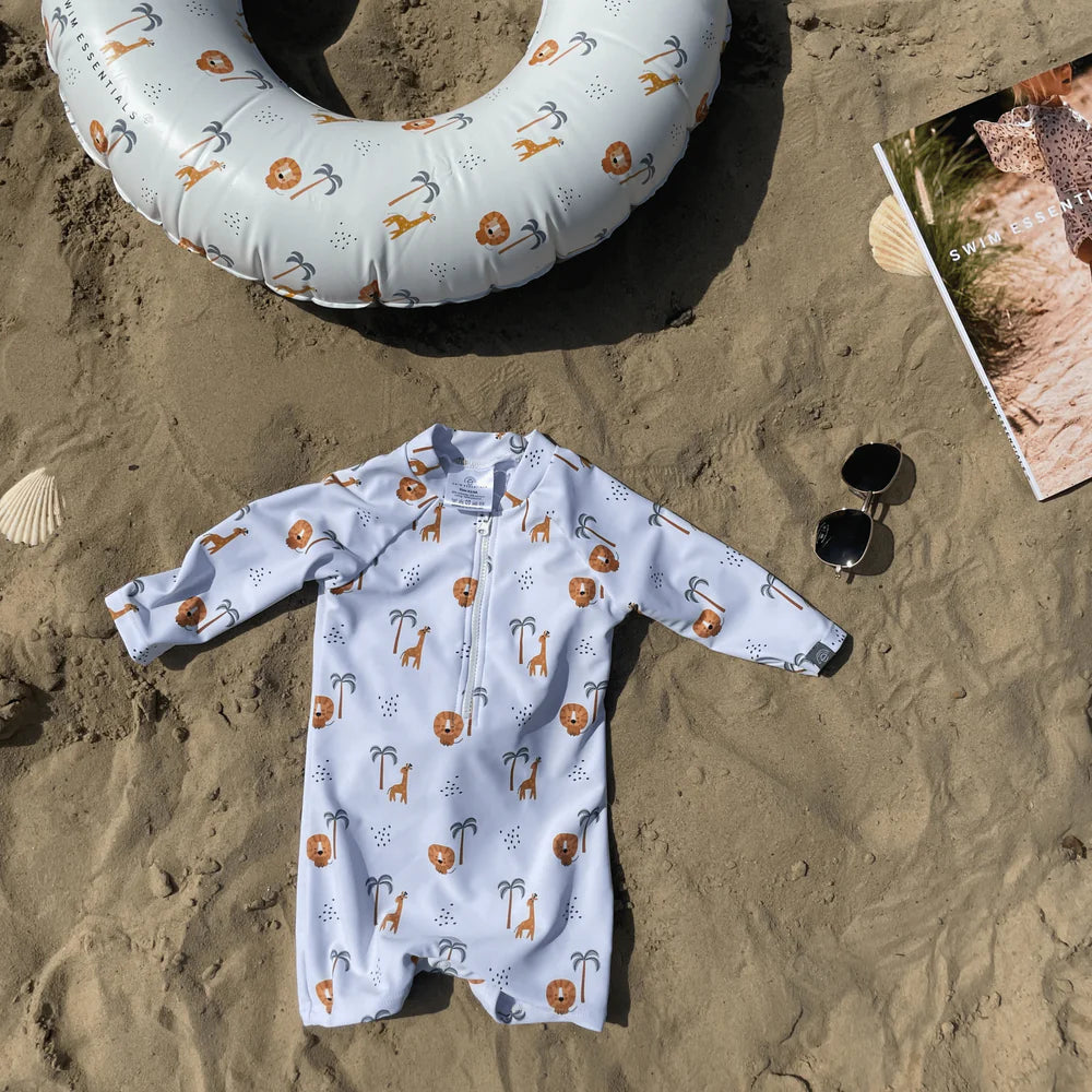 Maillot de bain shorty ML jungle UV50+ - swim essentials