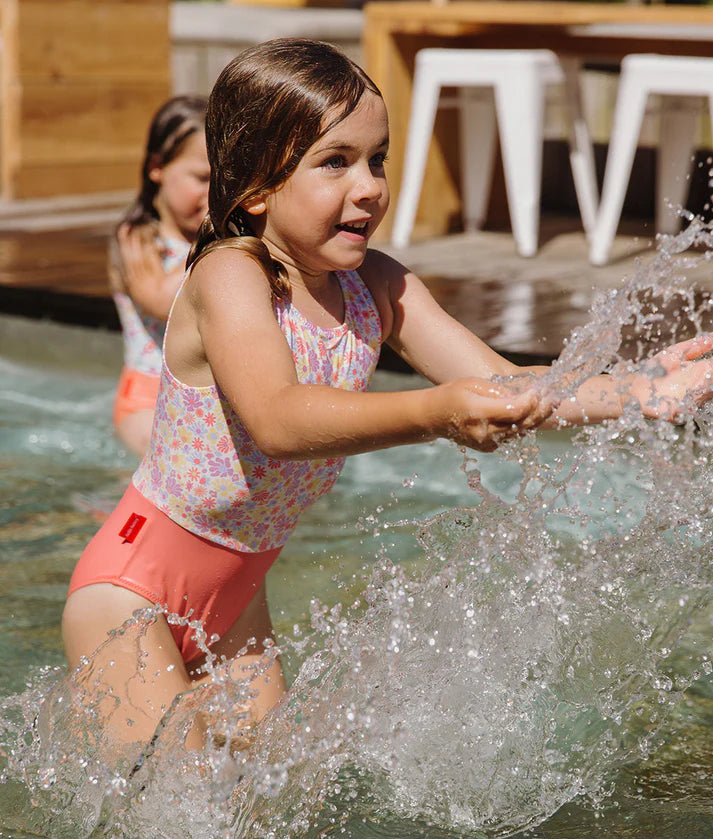 Maillot de bain Retro Flowers UV50+ - Hello Hossy