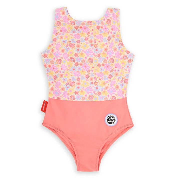 Maillot de bain Retro Flowers UV50+ - Hello Hossy