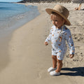 Maillot de bain shorty ML jungle UV50+ - swim essentials