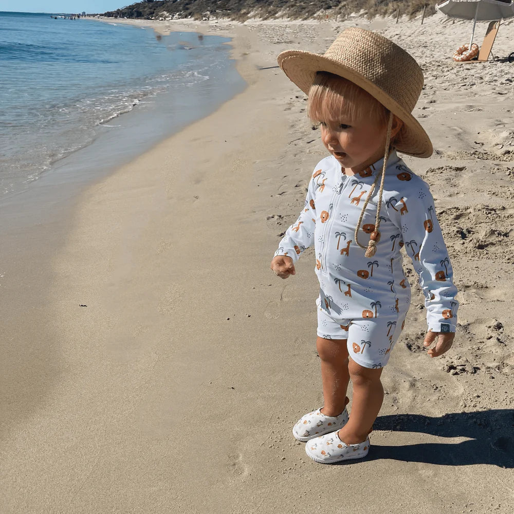 Maillot de bain shorty ML jungle UV50+ - swim essentials