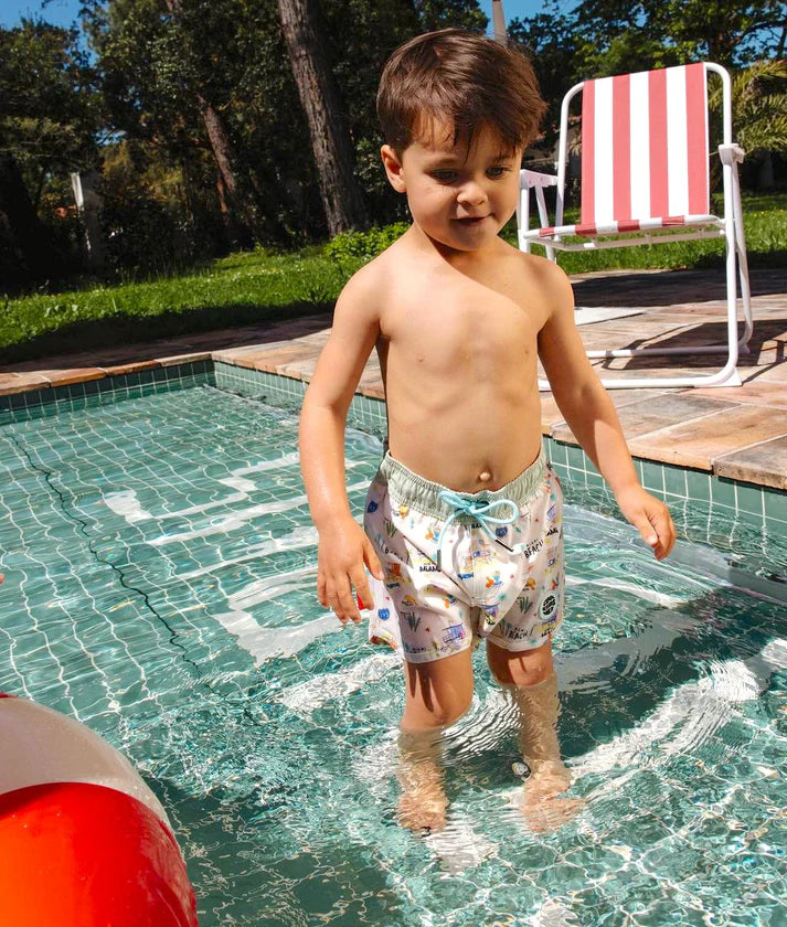 Maillot de bain Miami beach UV50+ - Hello Hossy