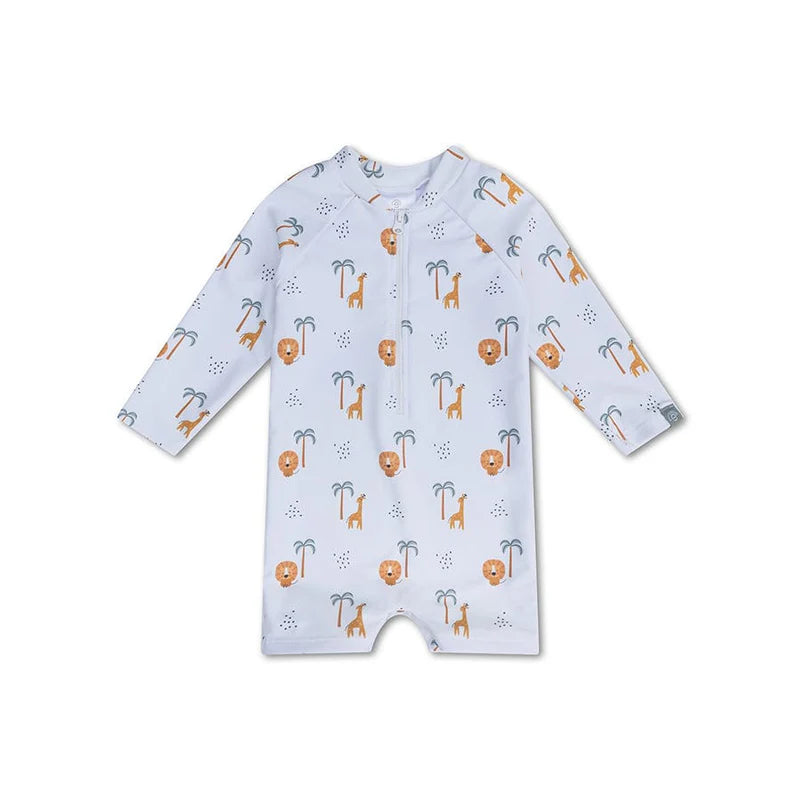 Maillot de bain shorty ML jungle UV50+ - swim essentials