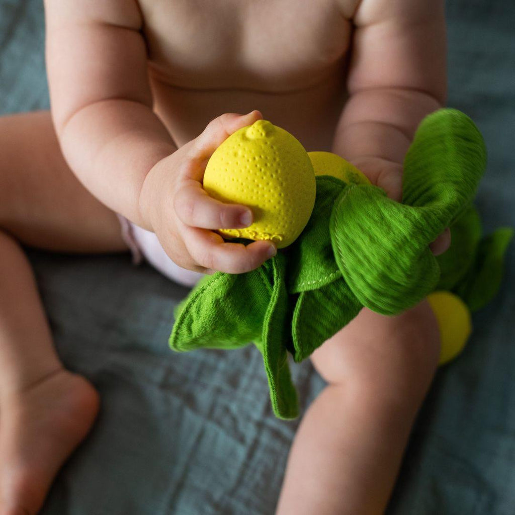 Le Lemon mini doudou teether - Oli&Carol