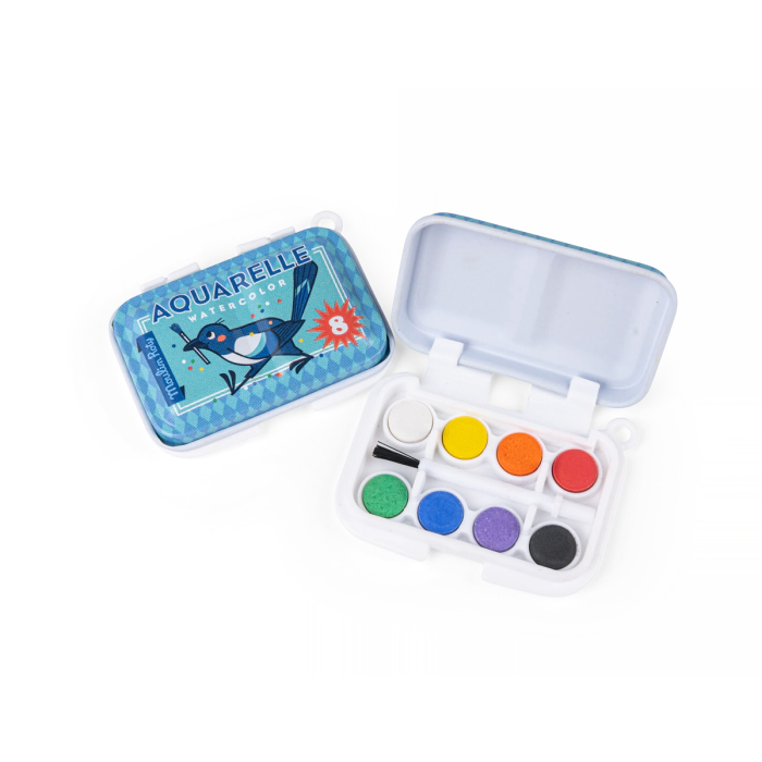 Mini palette aquarelle bleu Les petites merveilles - Moulin roty