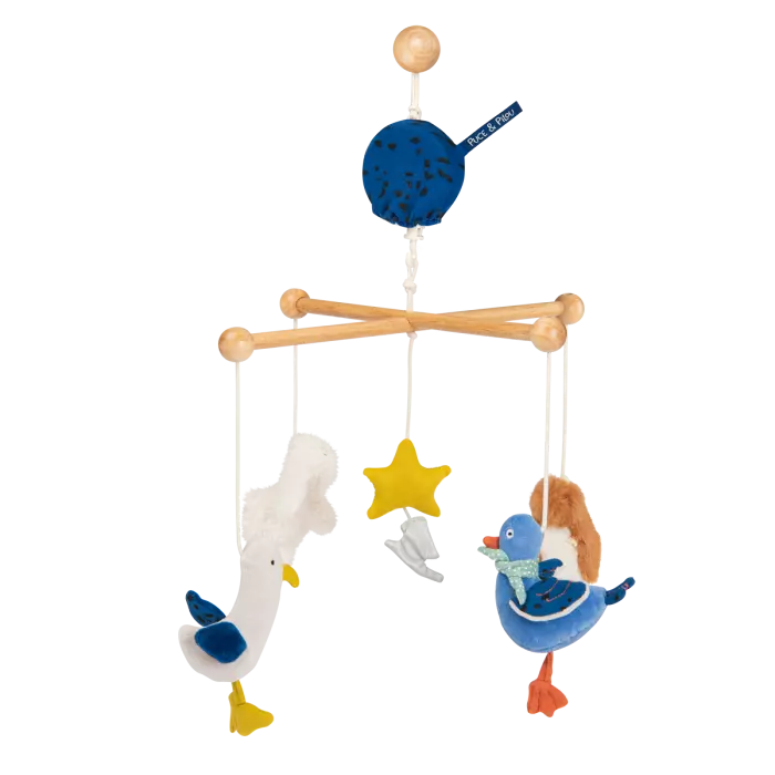 Mobile musicale puce & pilou - Moulin roty