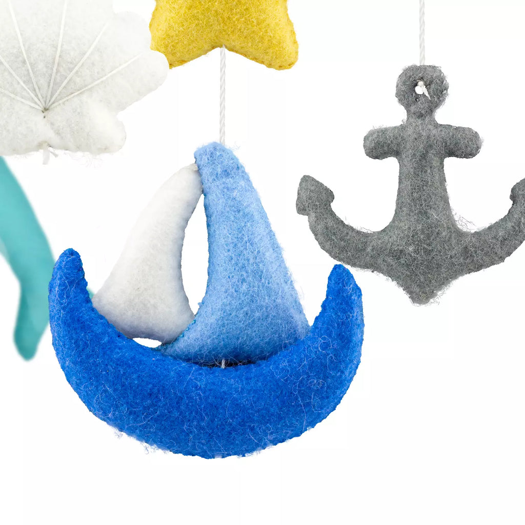 Mobile de la mer - Ulysse couleurs d'enfance