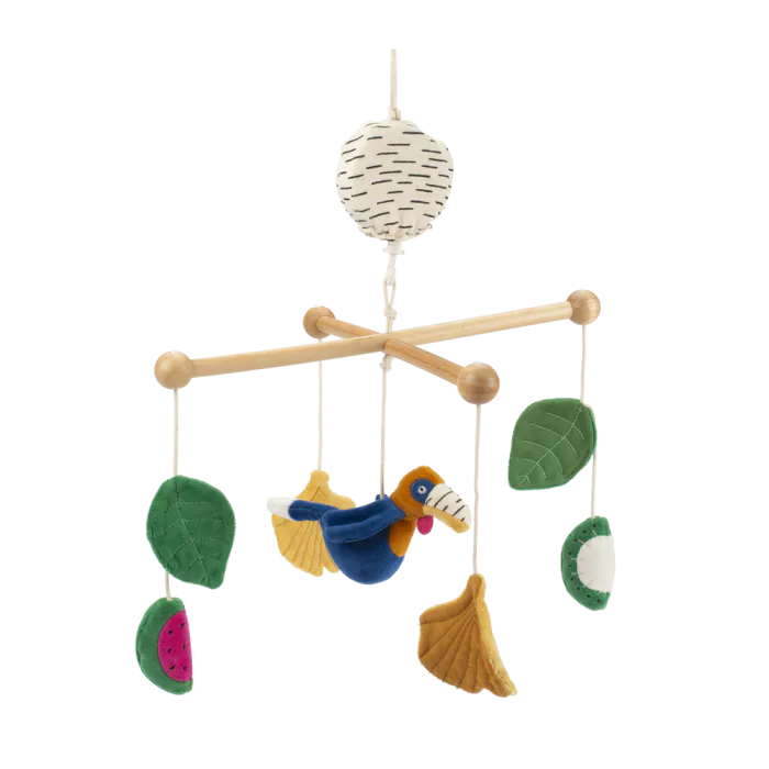 Mobile musicale la forêt de mawa - Moulin roty