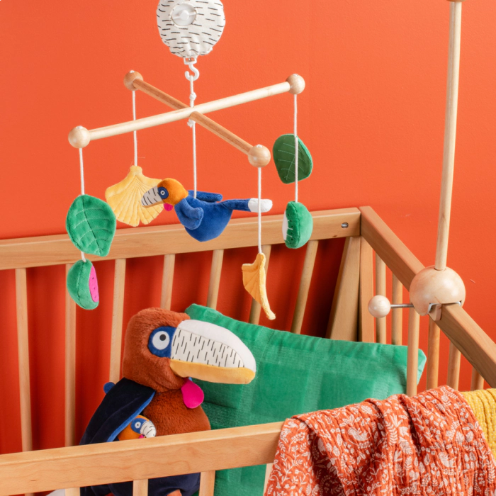 Mobile musicale la forêt de mawa - Moulin roty