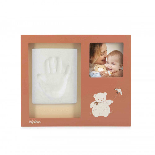 Mon cadre à souvenirs terracotta photo & empreinte - Kaloo