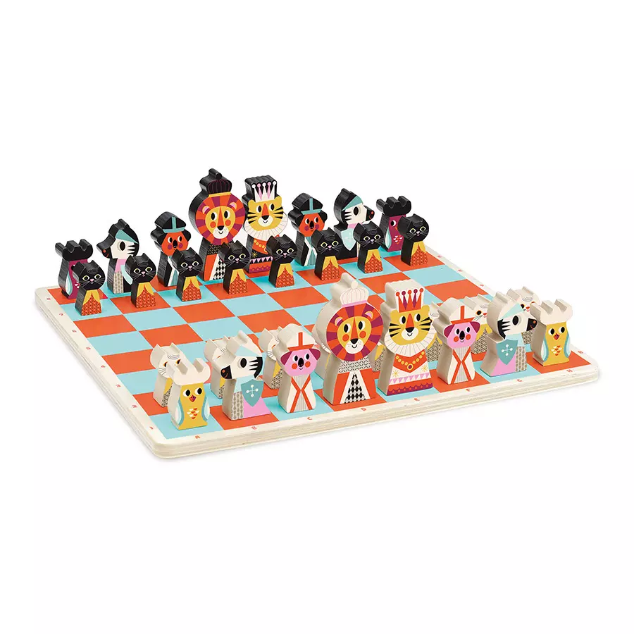 Mon premier jeu d'échec en bois - Vilac