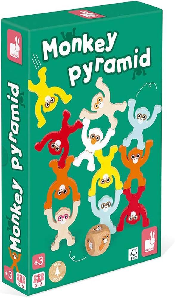 Monkey Pyramid - Janod