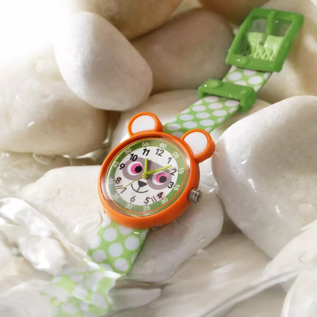 Montre raton laveur péagogique Ticlock - Djeco