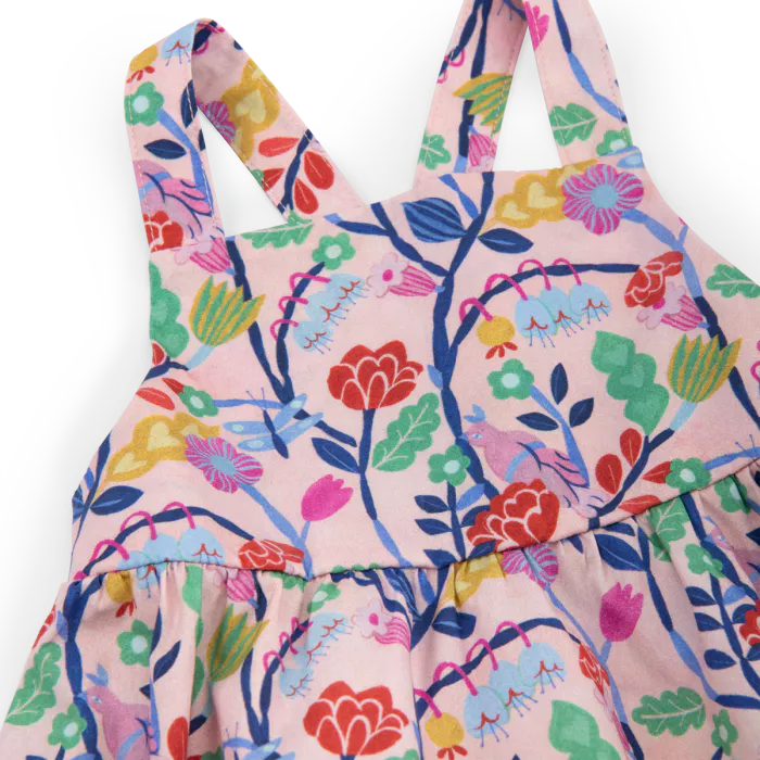 Ness Robe popeline imprimé jungle - Moulin roty