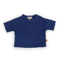 Noam T-shirt nid de puce bleu jungle - Moulin roty