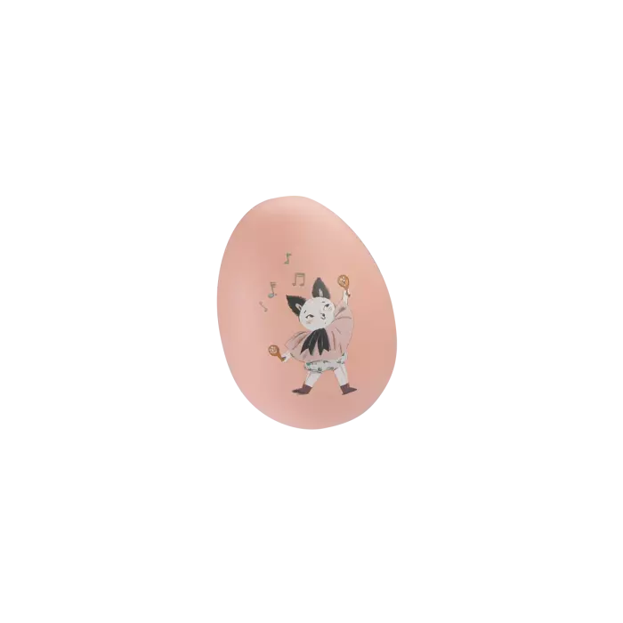 Lot de 2 oeufs maracas en bois après la pluie - Moulin roty