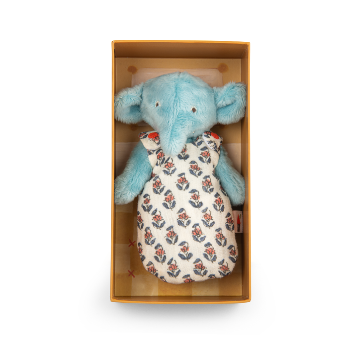 Peluche bébé Pablo l'éléphant Les Minouchkas - Moulin roty