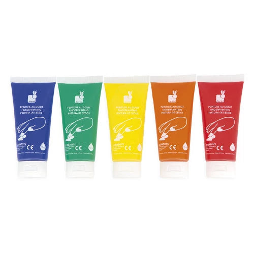 Peinture au doigt x5 tubes - Janod