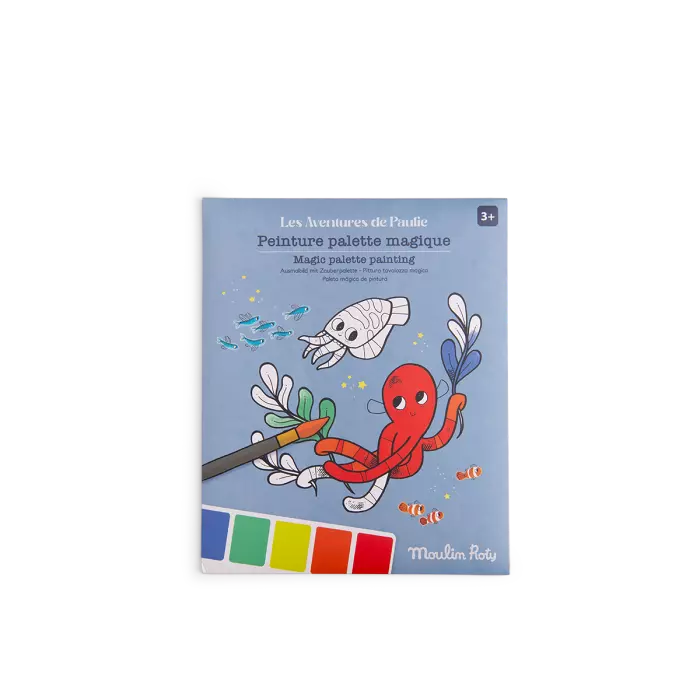 Peinture palette magique Les aventures de Paulie - Moulin roty