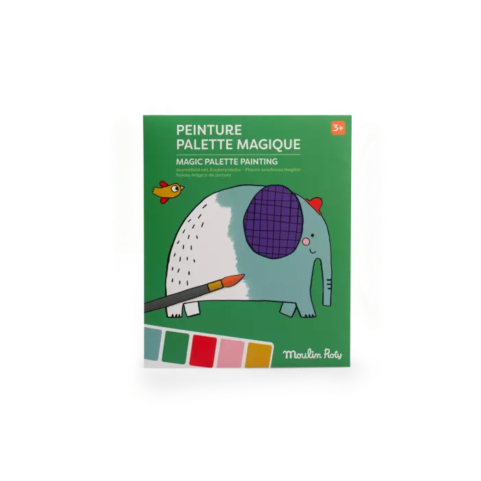 Peinture palette magique Les toupitis - Moulin roty