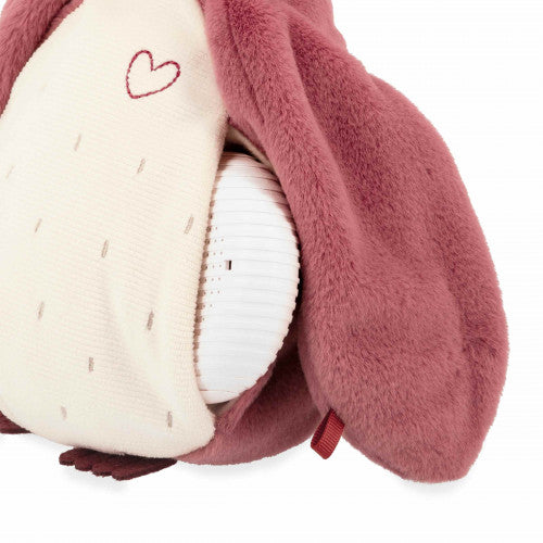 Peluche à bruits blancs Manchot rose - Kaloo